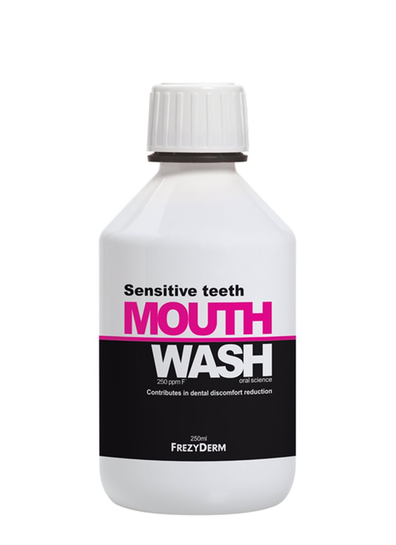 frezyderm sensitive teeth mouthwash product