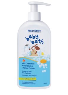 frezyderm baby bath product
