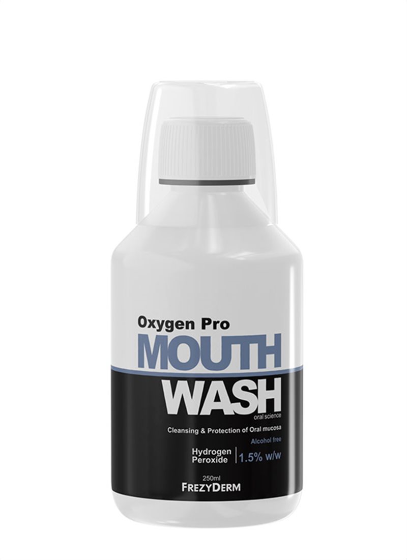 frezyderm oxygen pro mouthwash product
