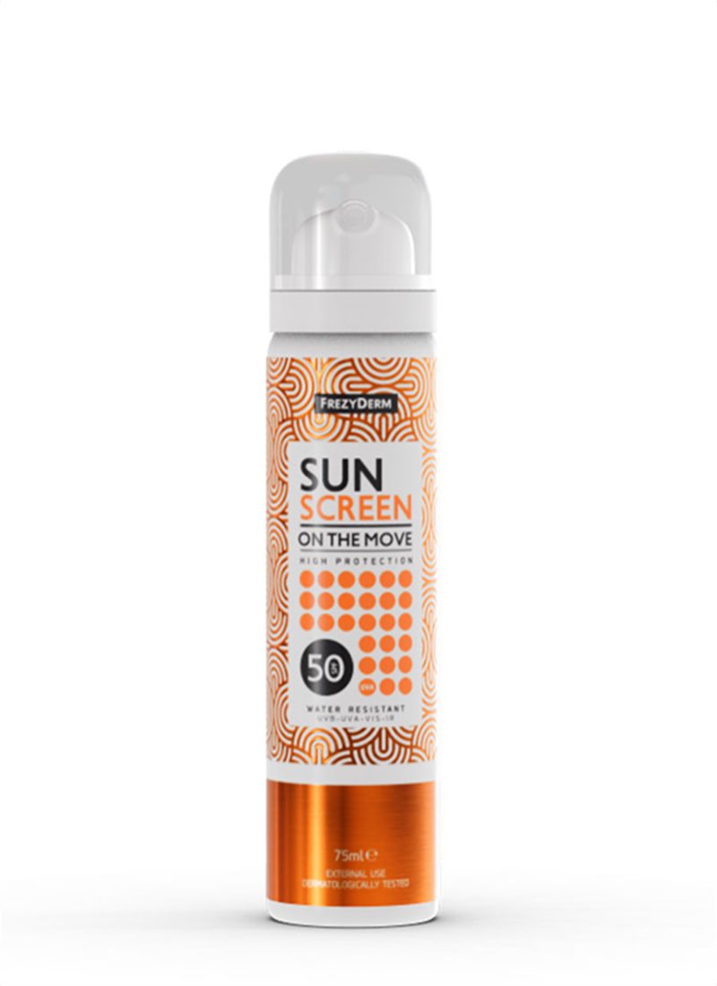 frezyderm sun screen on the move product