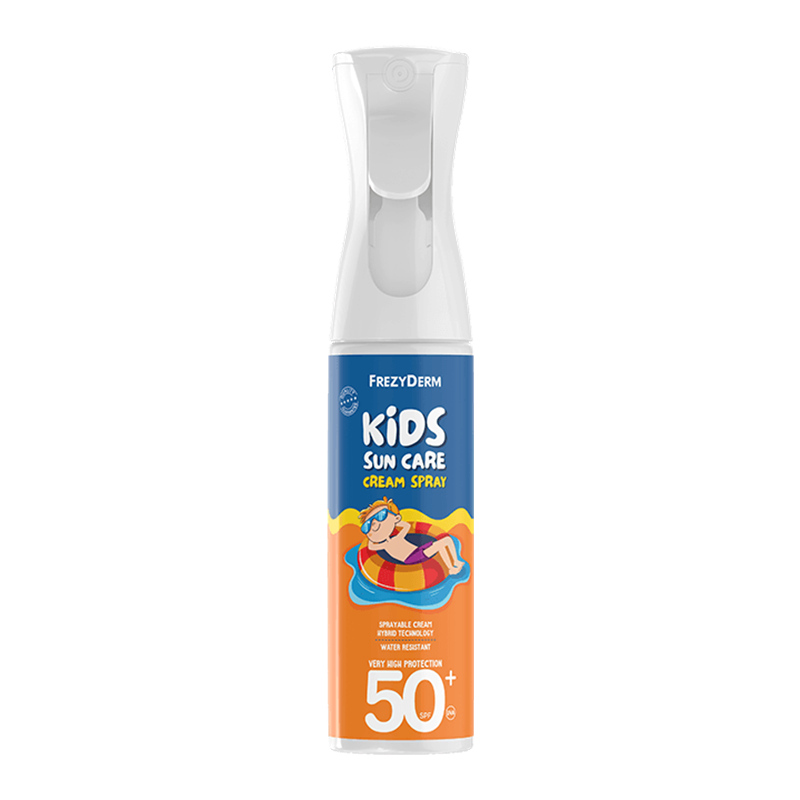 frezyderm kids sun care cream spray product