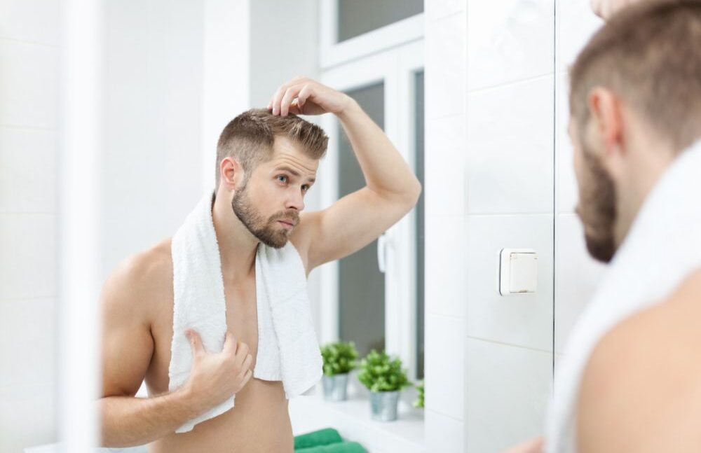 Man in the mirror