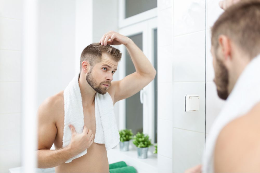 Man in the mirror